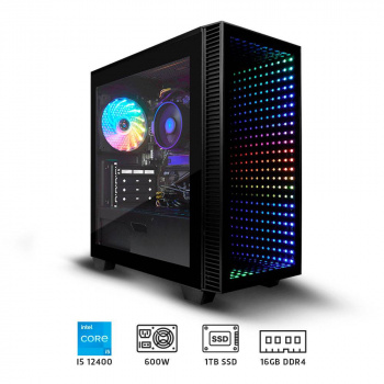 Pcs de Escritorio Gaming VORAGO CSG560 I5 12400-TR-11